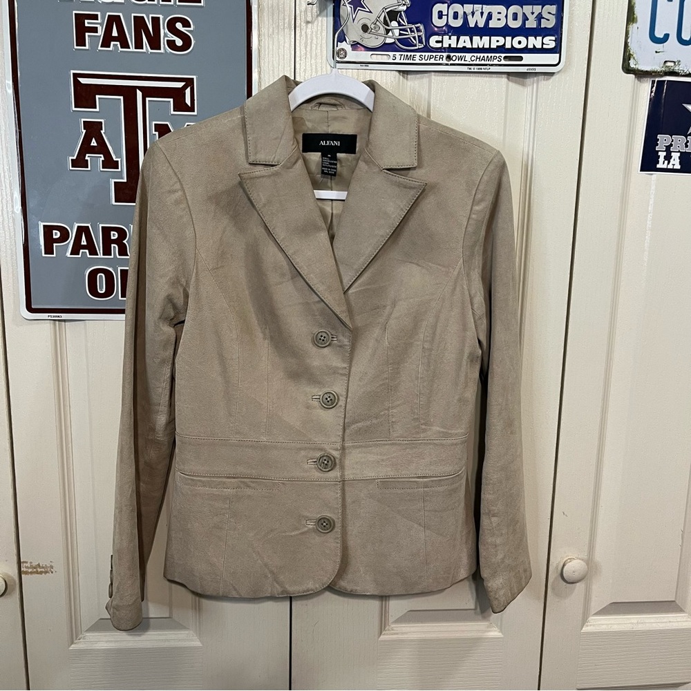 Alfani Women’s leather jacket